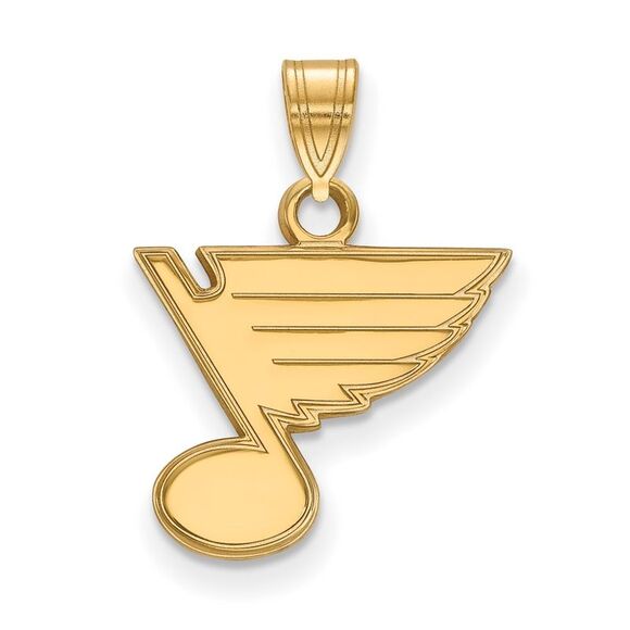 10k Yellow Gold NHL St. Louis Blues Small Pendant,All Products : American Fashion Style Bags On Sale